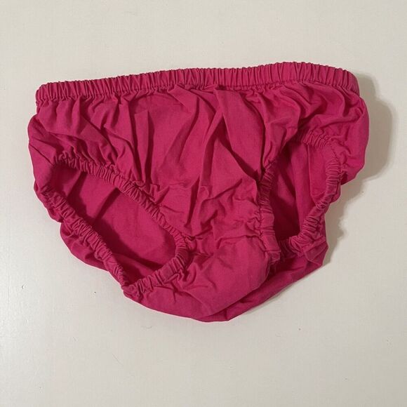 Gymboree Floral Mermaid Pink Smocked Dress and Bloomers Girls Size 6-12 Months - Picture 12 of 14